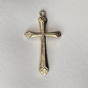 Gold Cross Pendant